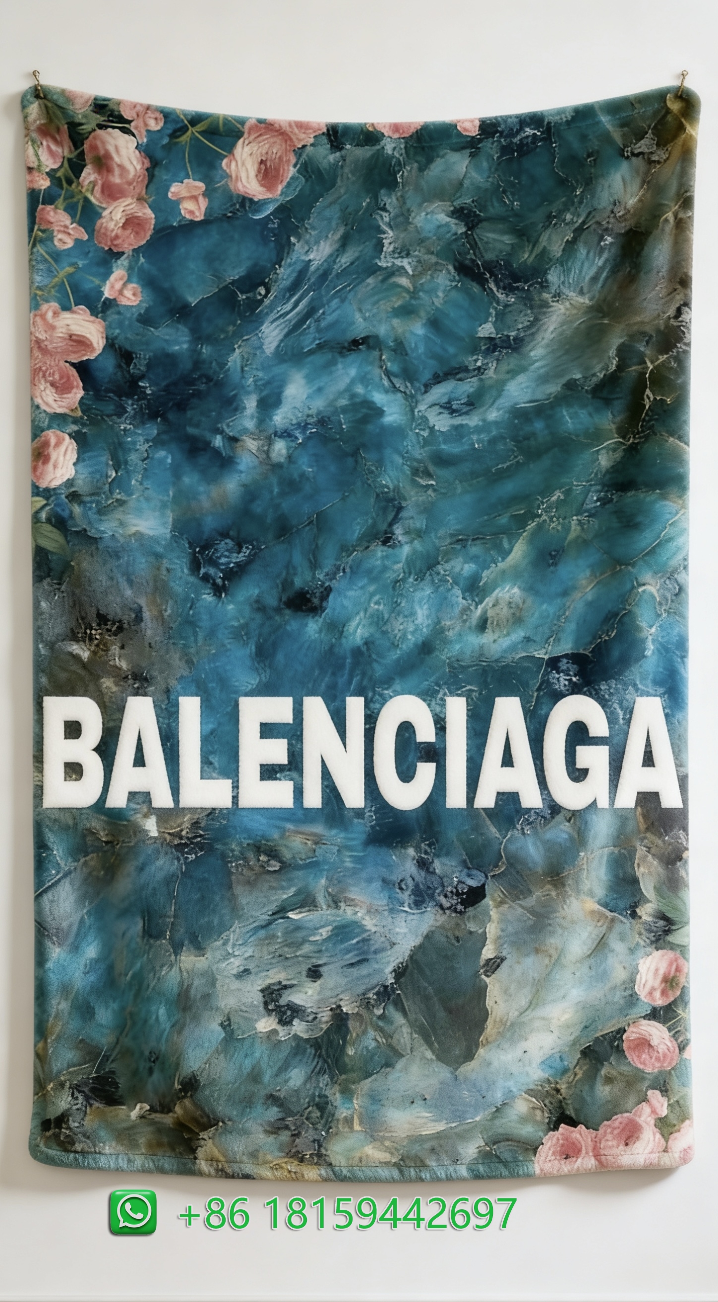 Balenciaga Throw Blankets